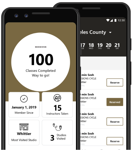 Sessions Cycle mobile apps